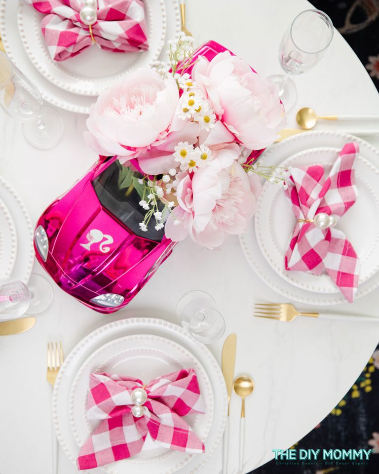 Barbie Party Decor – A Perfectly Pink Tablescape