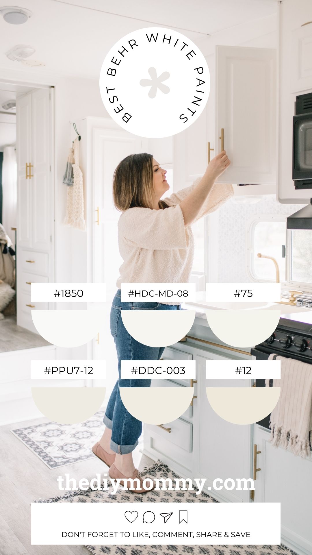 The Best Behr White Paint Colours & Tips for Choosing One