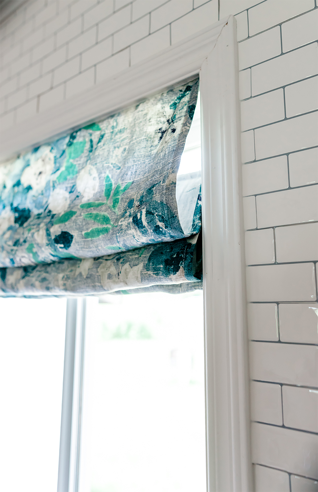 DIY window covering with inside mount