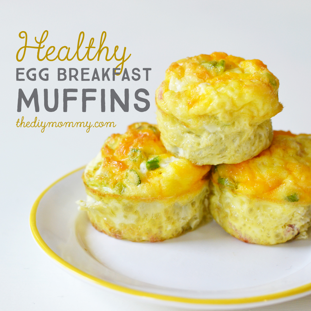 Bake Healthy Egg Breakfast Muffins