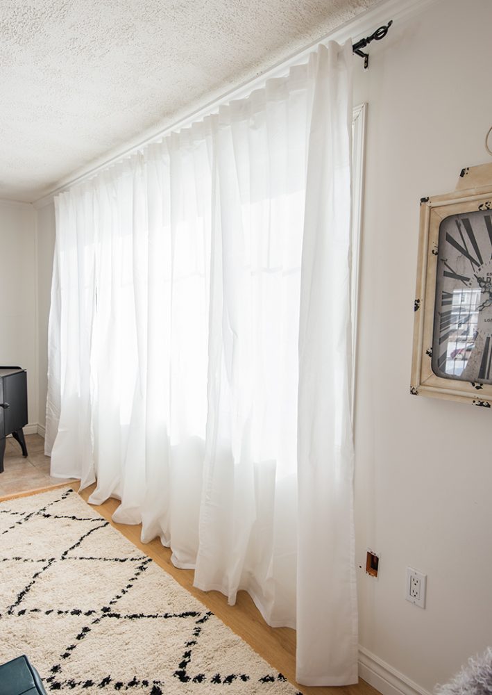 How to hang and hem curtains like a pro