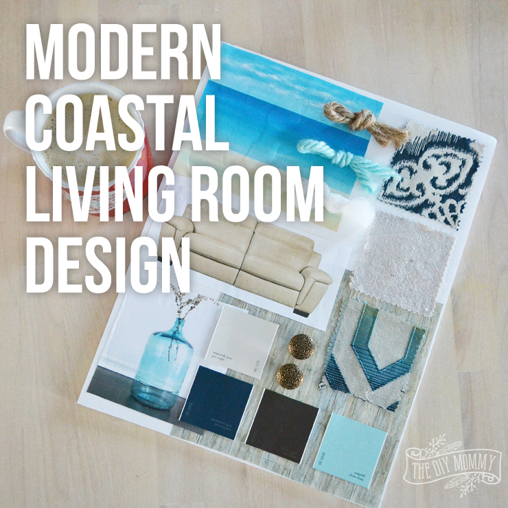 How to Style a Motion Reclining Sofa for Him & Her: A Modern Coastal Living Room Design (Video)