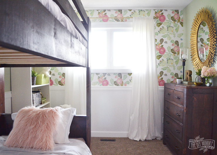 A Rustic Glam Double Kids’ Bedroom Reveal