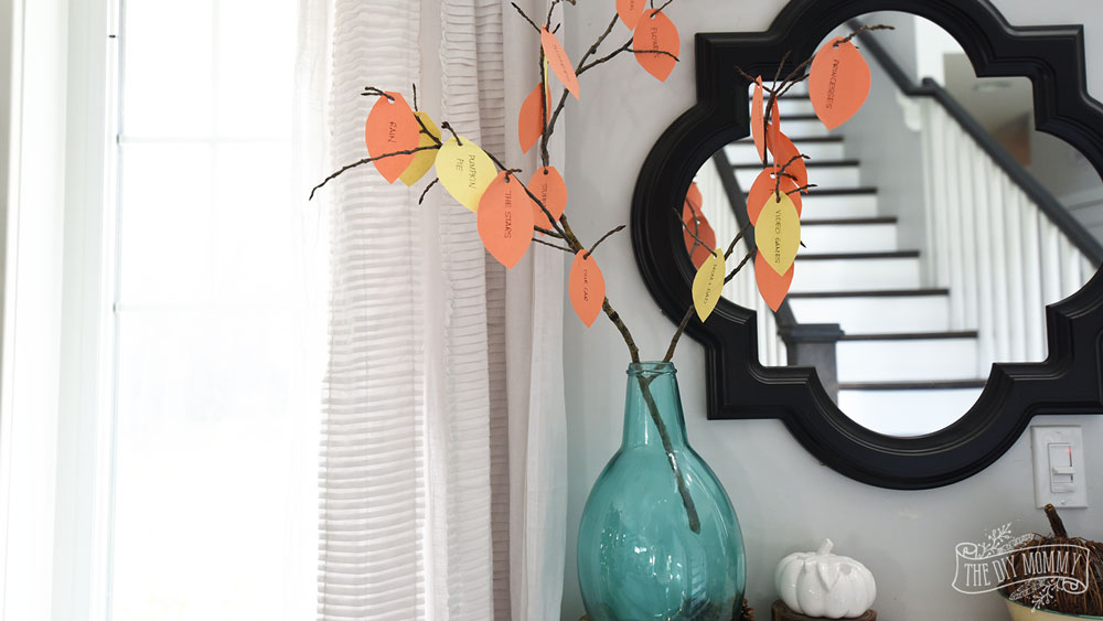 Make a Thankful Tree: A Thanksgiving Kid’s Craft – Tip Tuesday
