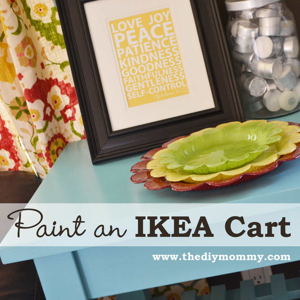Paint an IKEA Cart
